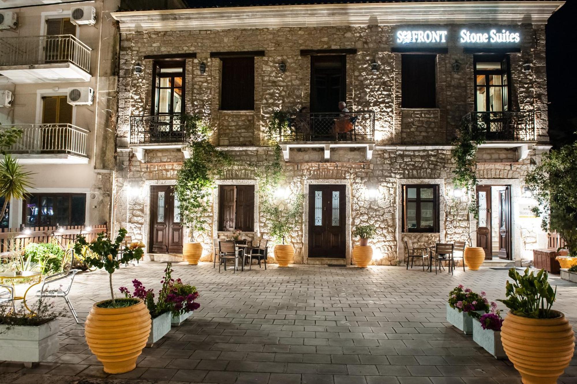 Seafront Stone Suites Vónitsa Exterior foto